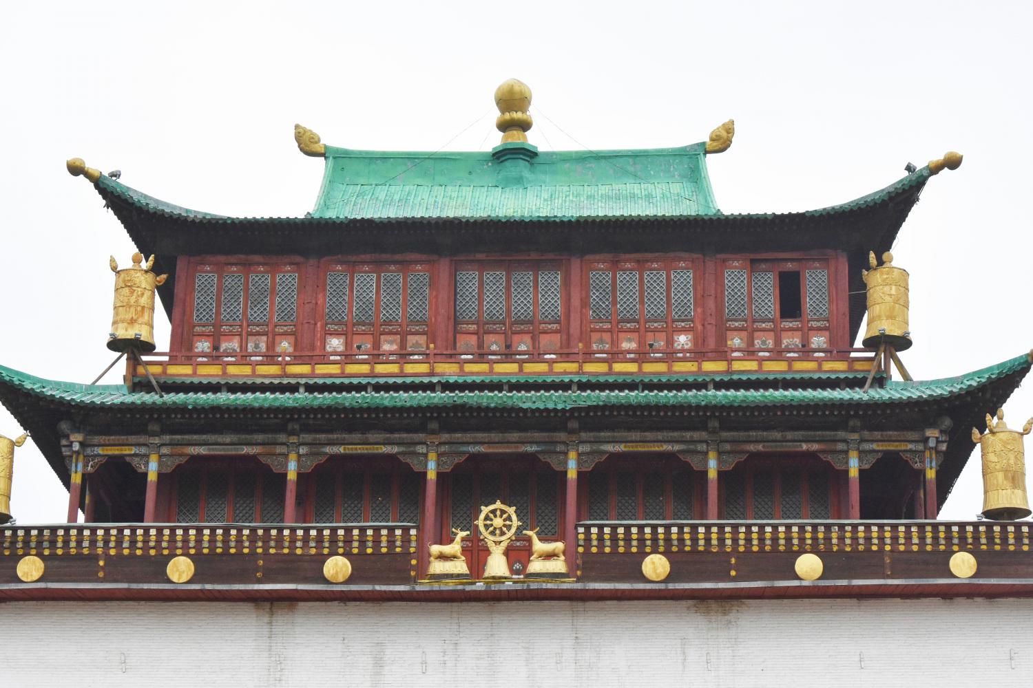 Monastère Gandangtegchenling Uulan Baator 